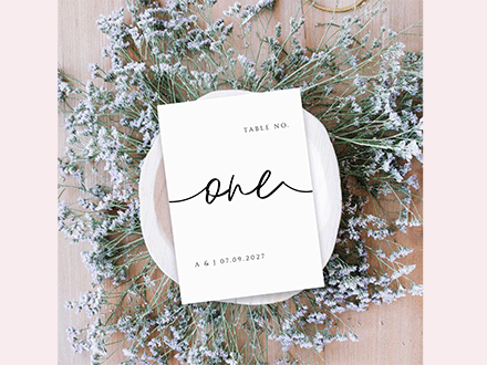 Table Plan - Framed - Bespoke